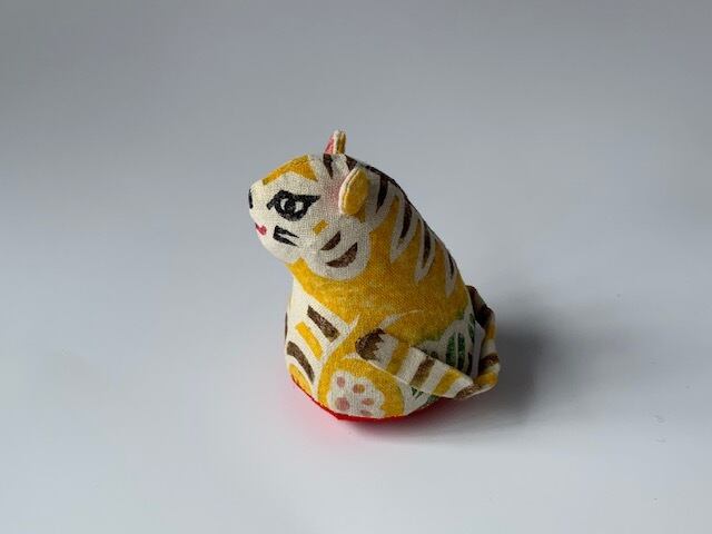 仔とら 干支仔シリーズ 木版手染めぬいぐるみ | 真工藝 （真工芸）