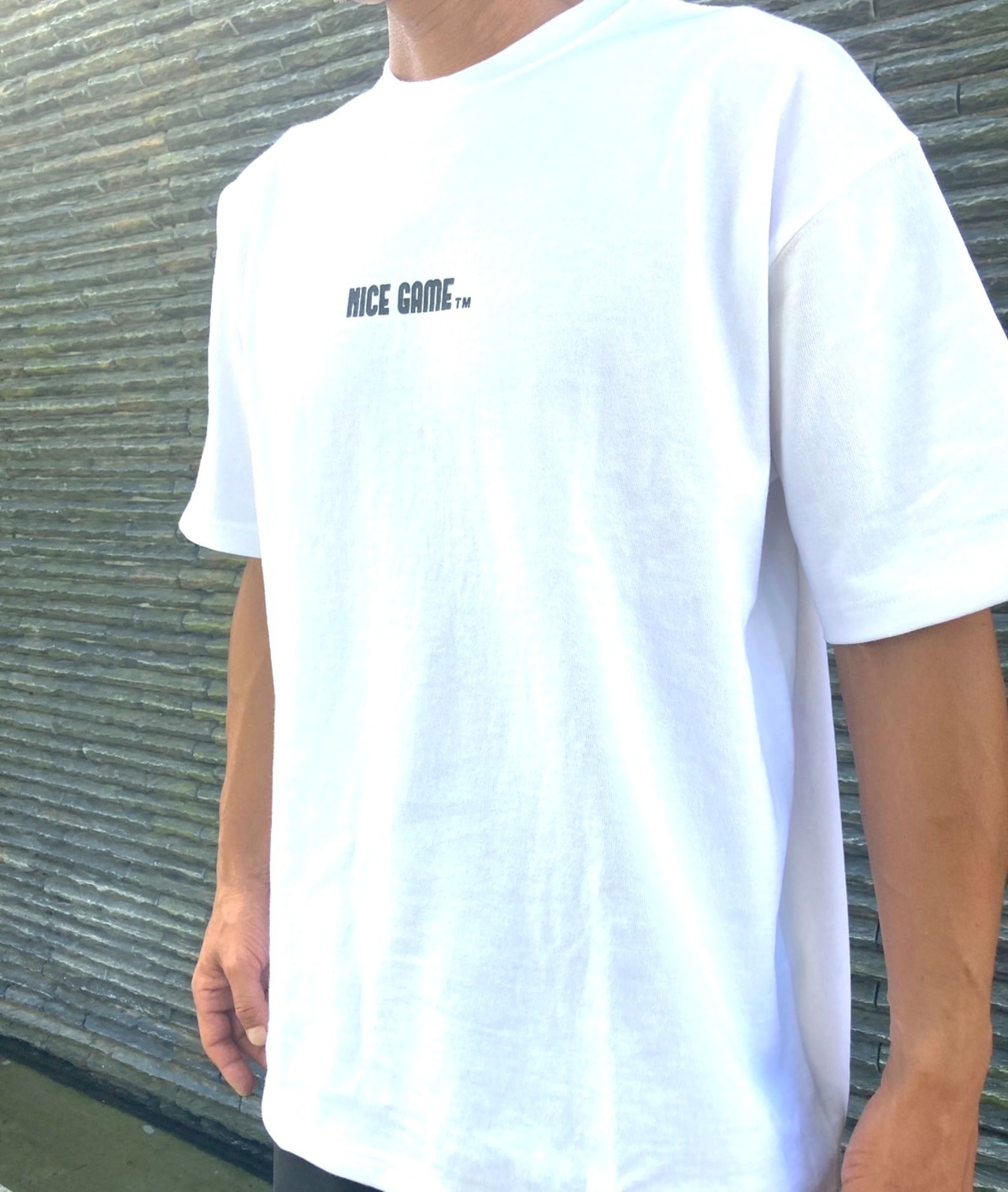 9.1oz  ビッグシルエット Tシャツ_type2/ホワイト