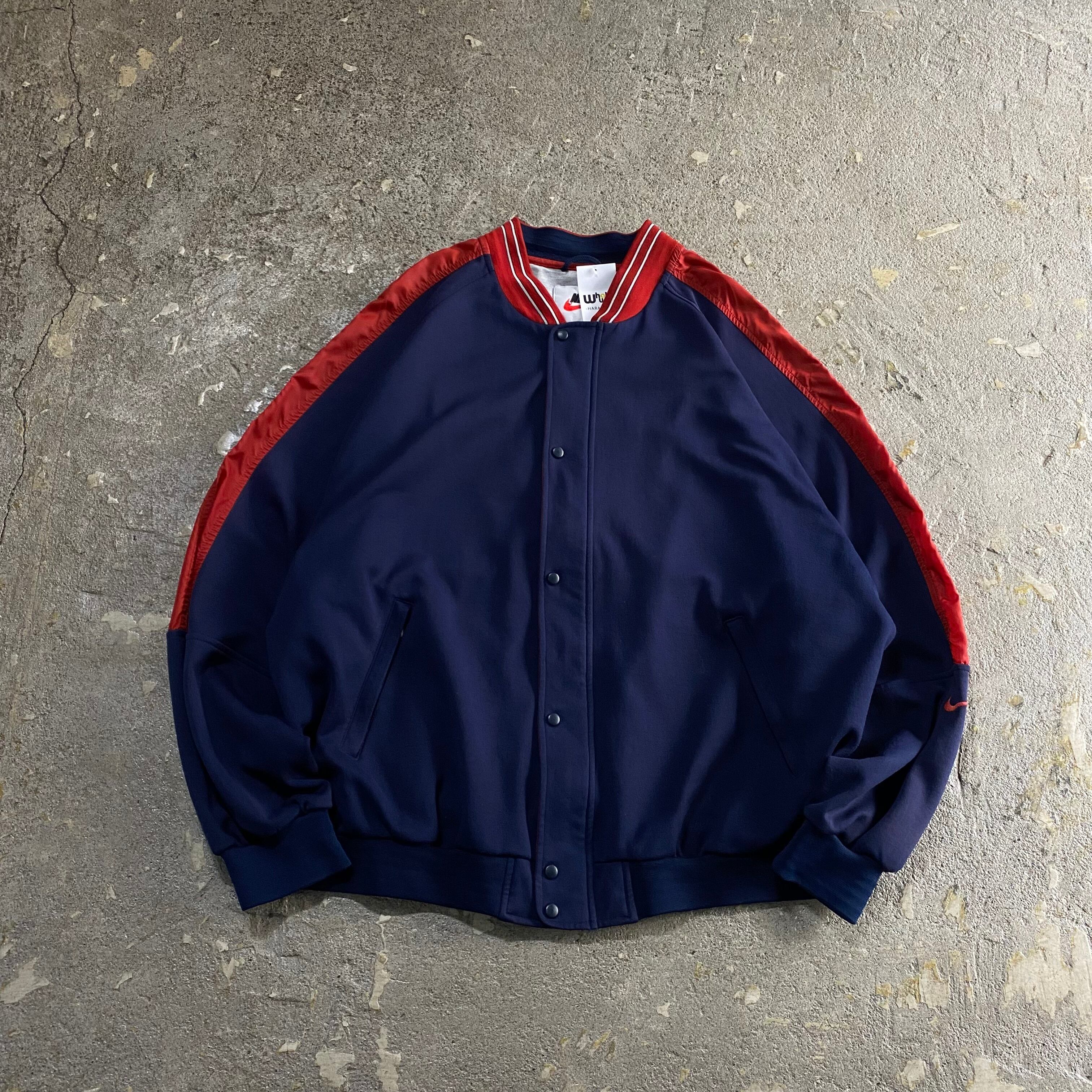 90s NIKE jersey snap cardigan【仙台店】