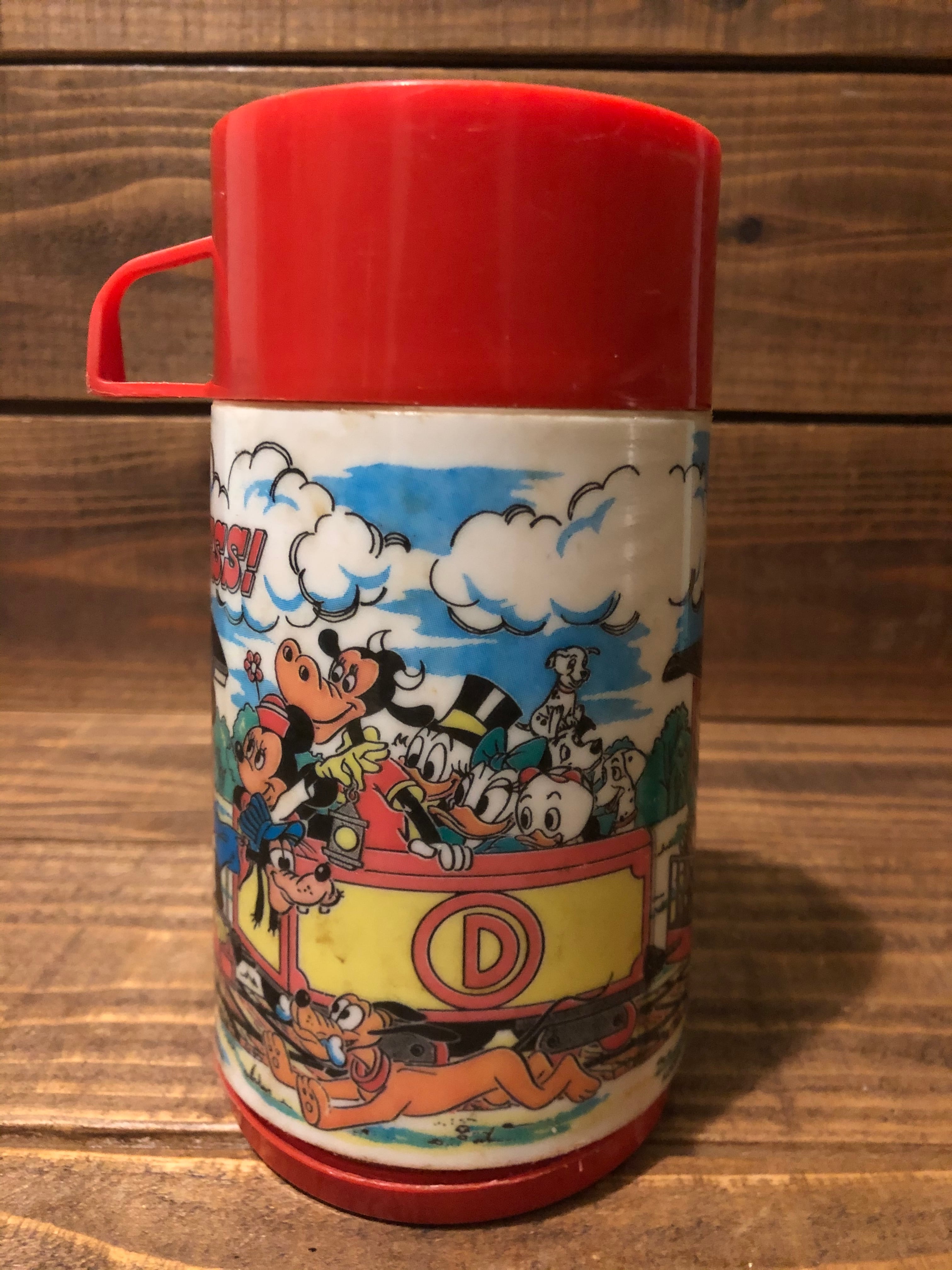 Disney Lunch Box ''Disney Express''/ディズニー ミッキーマウス ランチボックス 水筒 70's ビンテージ |  MOTORROCK KUSTOMSHOP ”FU’Z KORNER” powered by BASE