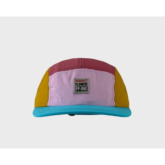 colorful 5 panel cap　カラフル5パネルキャップ　J1090