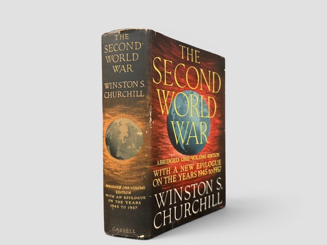 【SH120】【ABRIDGED ONE-VOLUME EDITION】【FOURTH EDITION】The Second World War and An Epilogue on the Years 1945 to 1957(1963) /Winston S. Churchill
