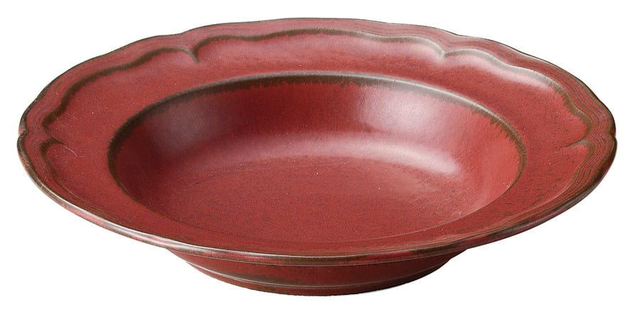 ノリタケ　クラフトーン　パスタ皿　中皿　各5客　深皿　赤　スープ皿　プレート ノリタケ クラフトーン パスタ皿 中皿 各5客 深皿 赤 スープ皿