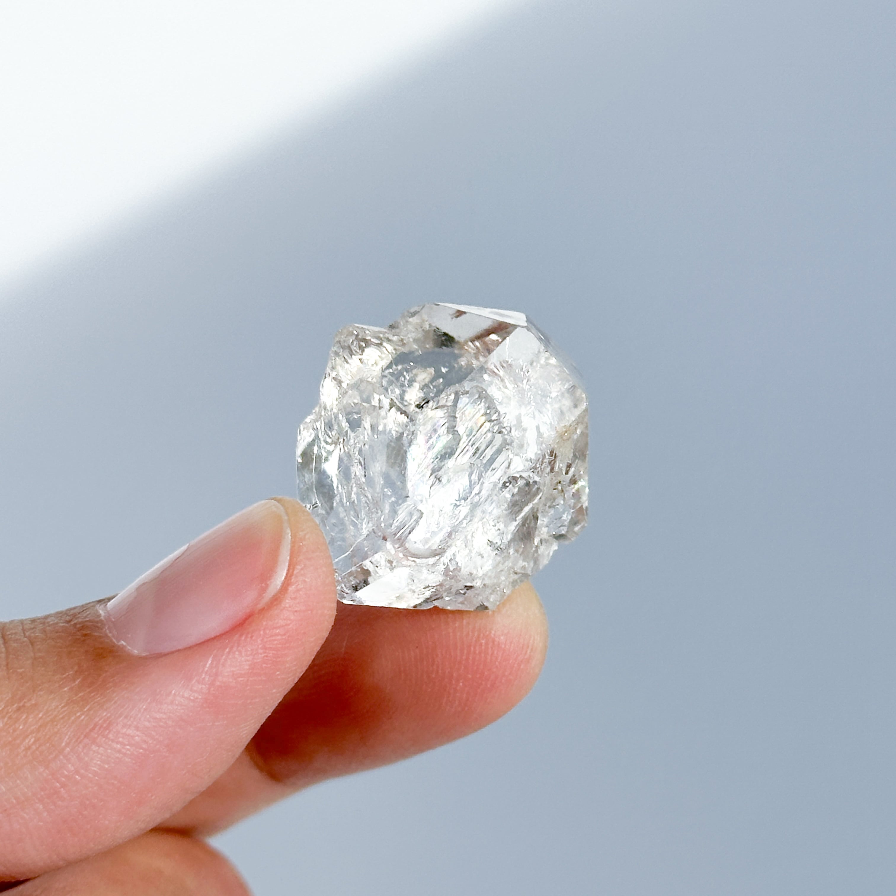 パキスタン産 ハーキマータイプ水晶91◇Herkimer type Clear Quartz