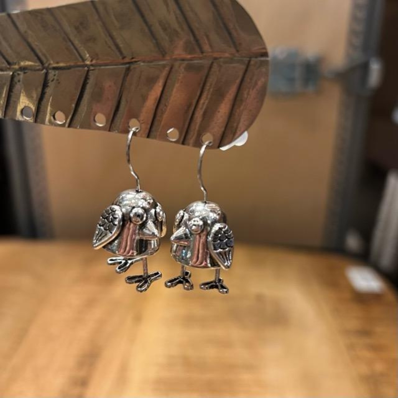 TOPANGA Jewelry Little Bird Earrings, Bird Earrings, Silver Plated, Gift, Jewelry, Bird Earrings