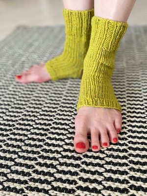 アンクルウォーマー ブリティッシュスタイル　ブライトグリーン　My Kinda Body
