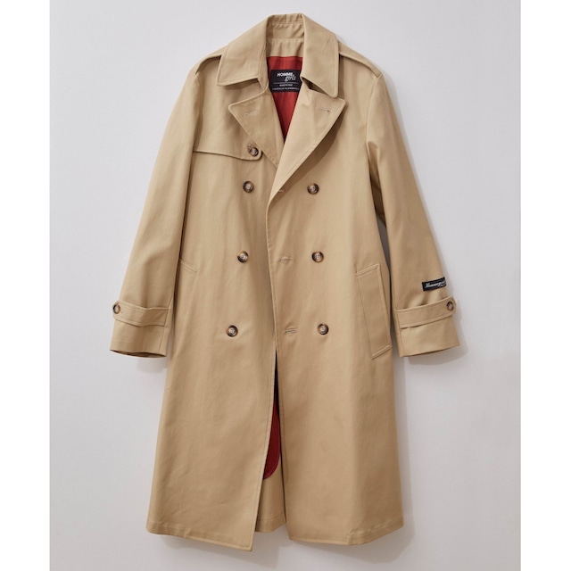 HOMME girls　CLASSIC TRENCH COAT　KHAKI