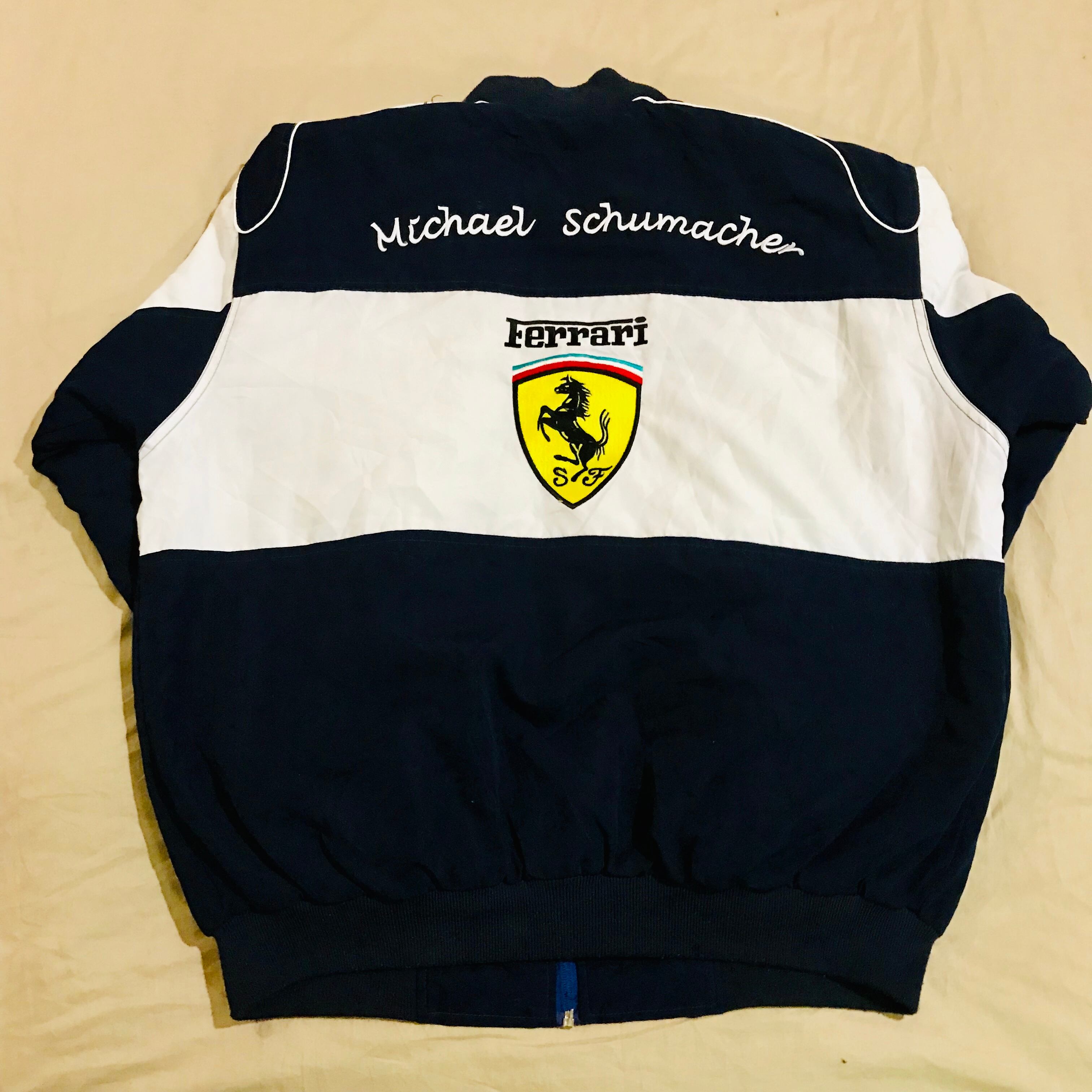 Racing-jacket　size　Ferrari　Liver　Schumacher”　イベント【TTD.】2002's~　L　”Michael　Uuul