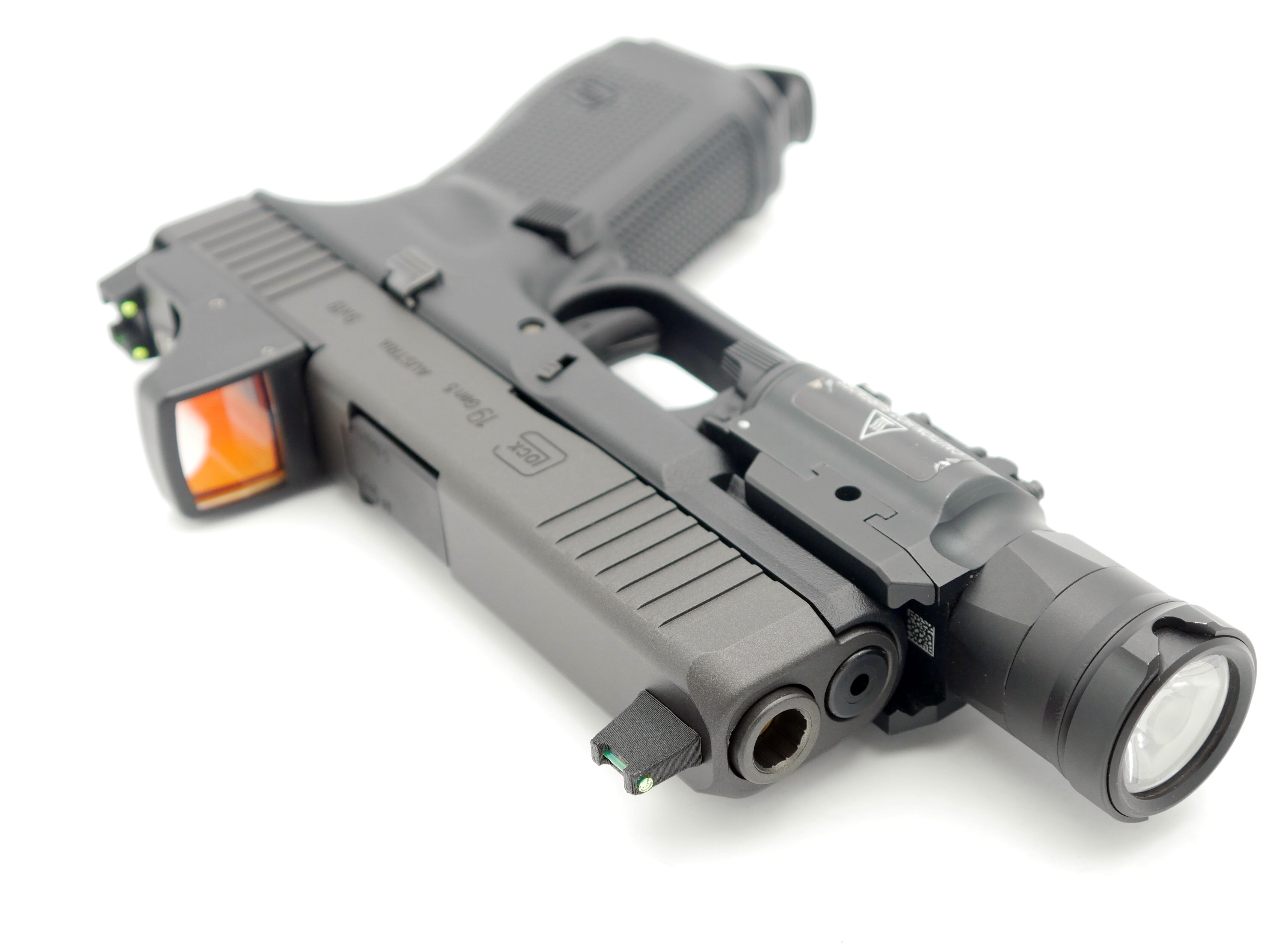 東京マルイ G17/G19 Gen5 MOS対応 集光ファイバーハイサイトセット