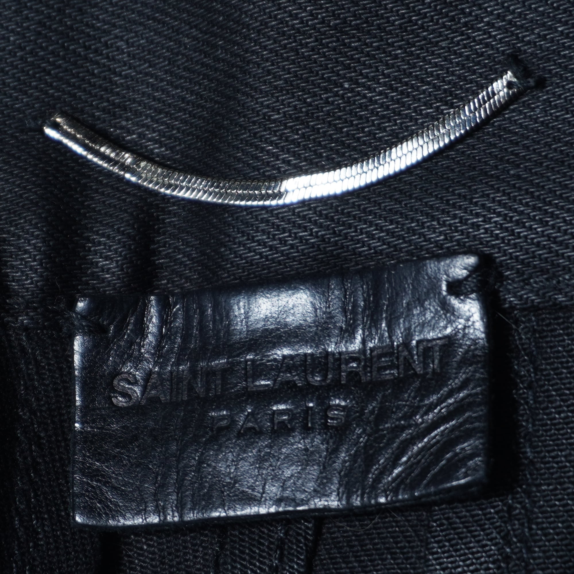 Saint Laurent】サンローラン エディ期 コーティング スキニーデニム
