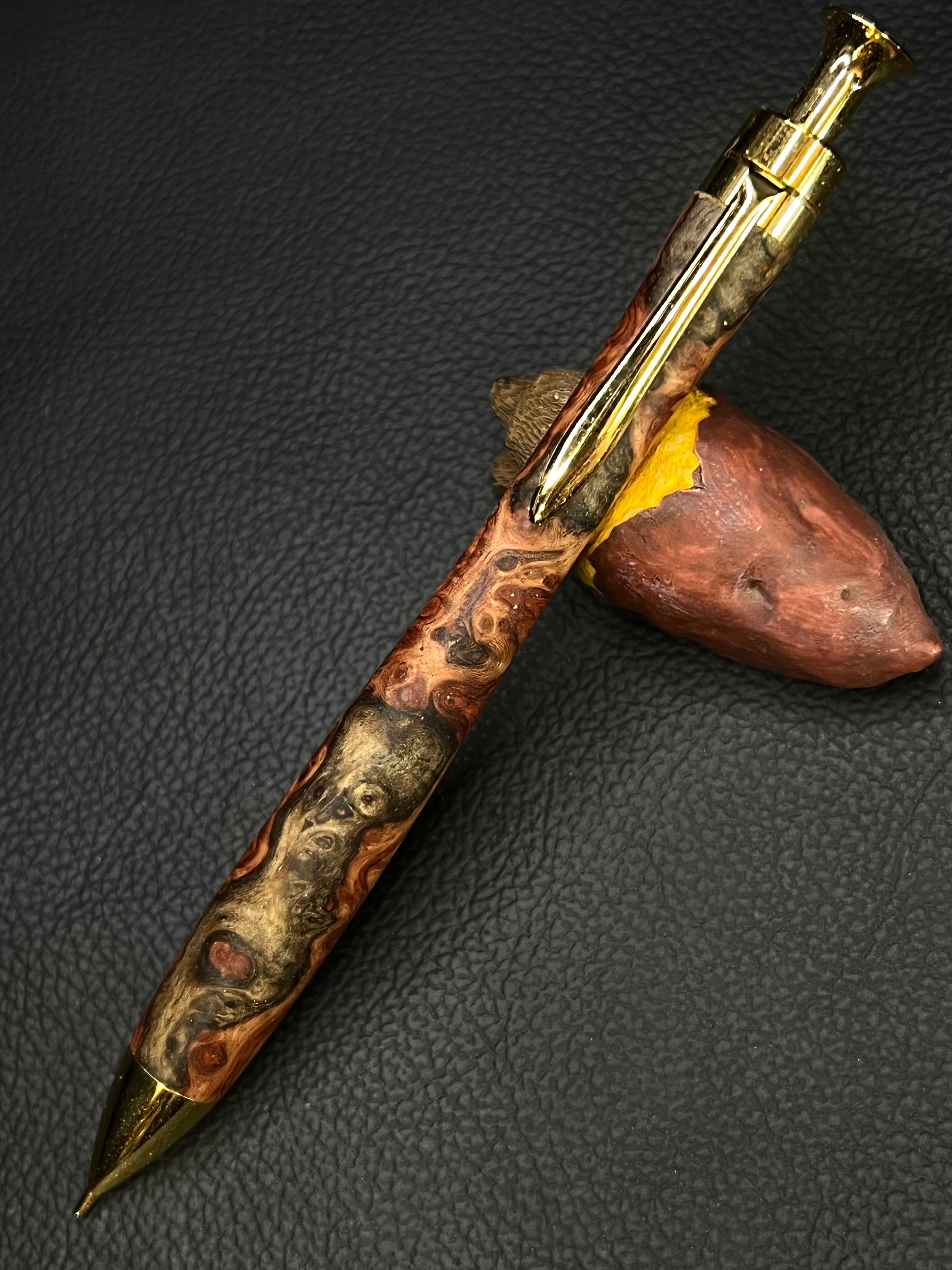 4 極上＋花梨瘤 青赤 グロテスク | こぶた工房