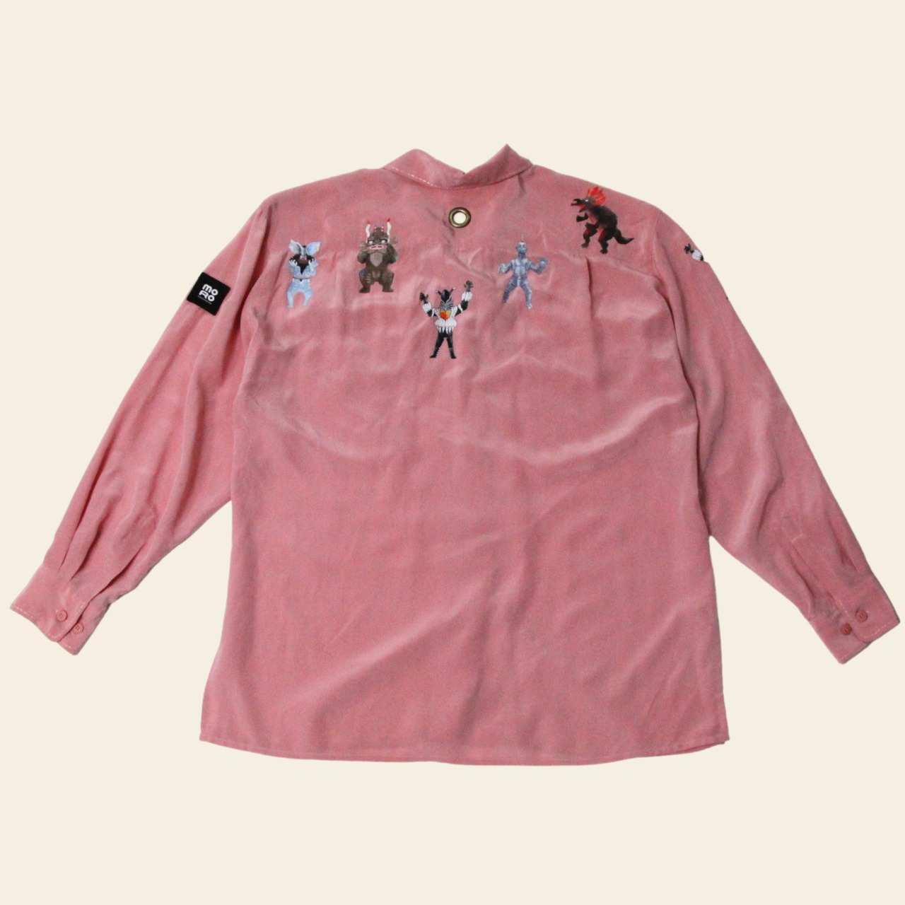 【Anti Factory】Heat Transfer Press Silk Shirt P feat.ヤギエツコ