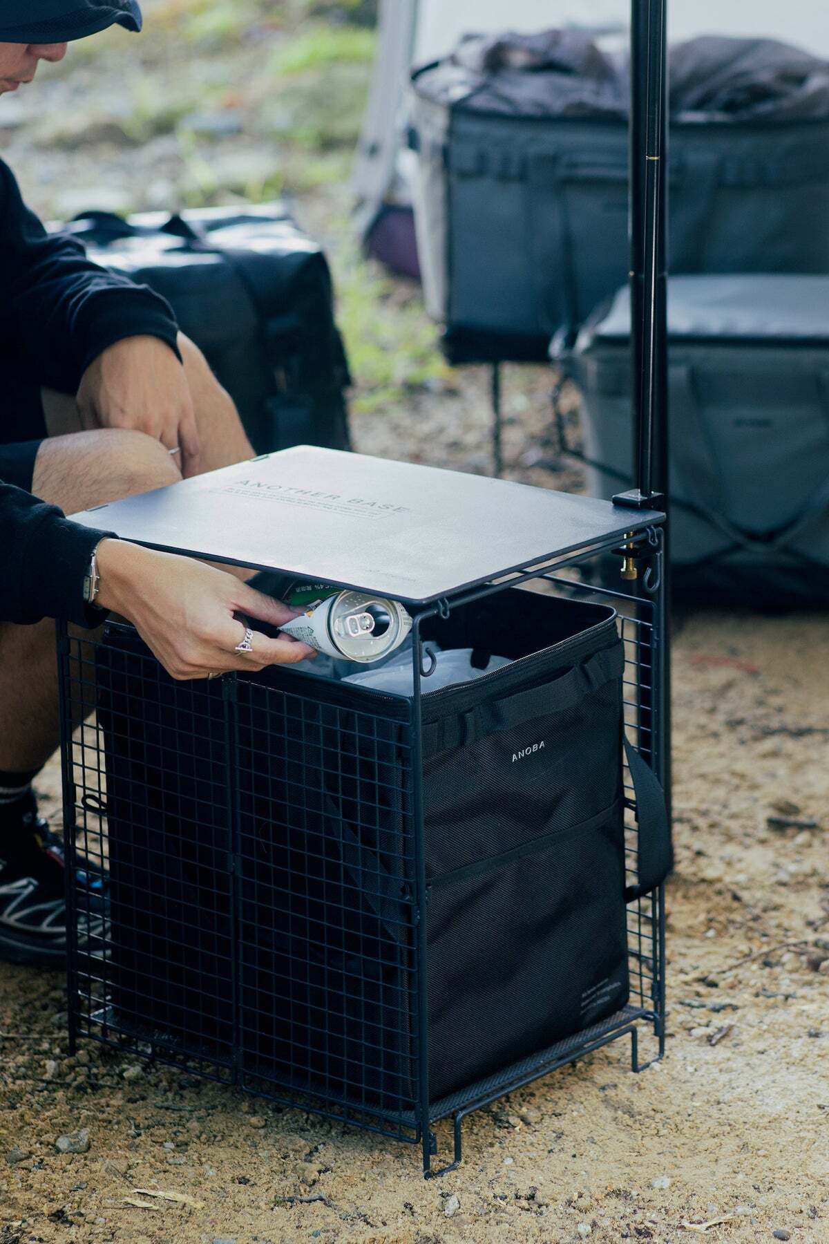 ANOBA フォールディングサイドテーブル | OLIVE OUTDOOR EQUIPMENT
