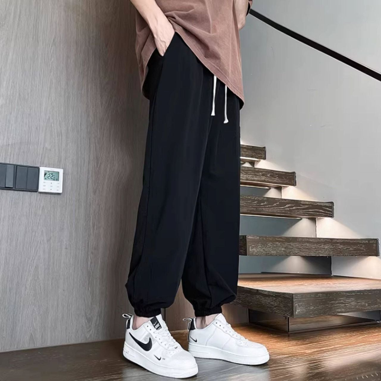 Ice Silk Mesh Breathable Casual Pants(MT1540)