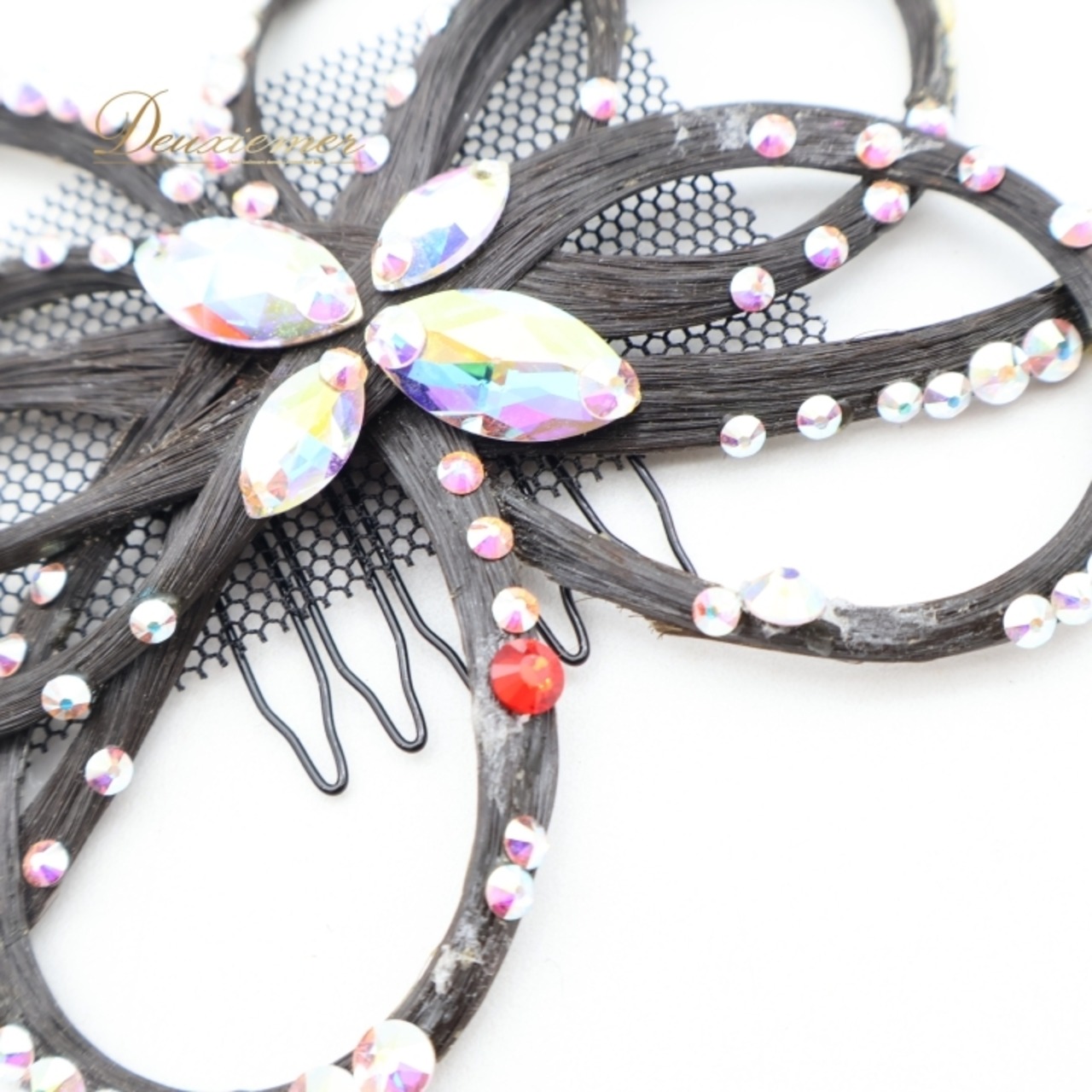 社交ダンス 小物 多美咲 コーム ヘアアクセサリー ヘアオーナメント つけ髪 つけ毛 アクセサリー デモ 競技 ダンス パーティ 発表会 ブラック系 ブラウン系 ストーン クリスタル キラキラ おしゃれ 豪華 パーティー用 コスチューム 小物 レディース ダンス競技用 ヘアスタイル エレガント