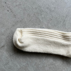 joha/wool ribsocks 【60050/natural】