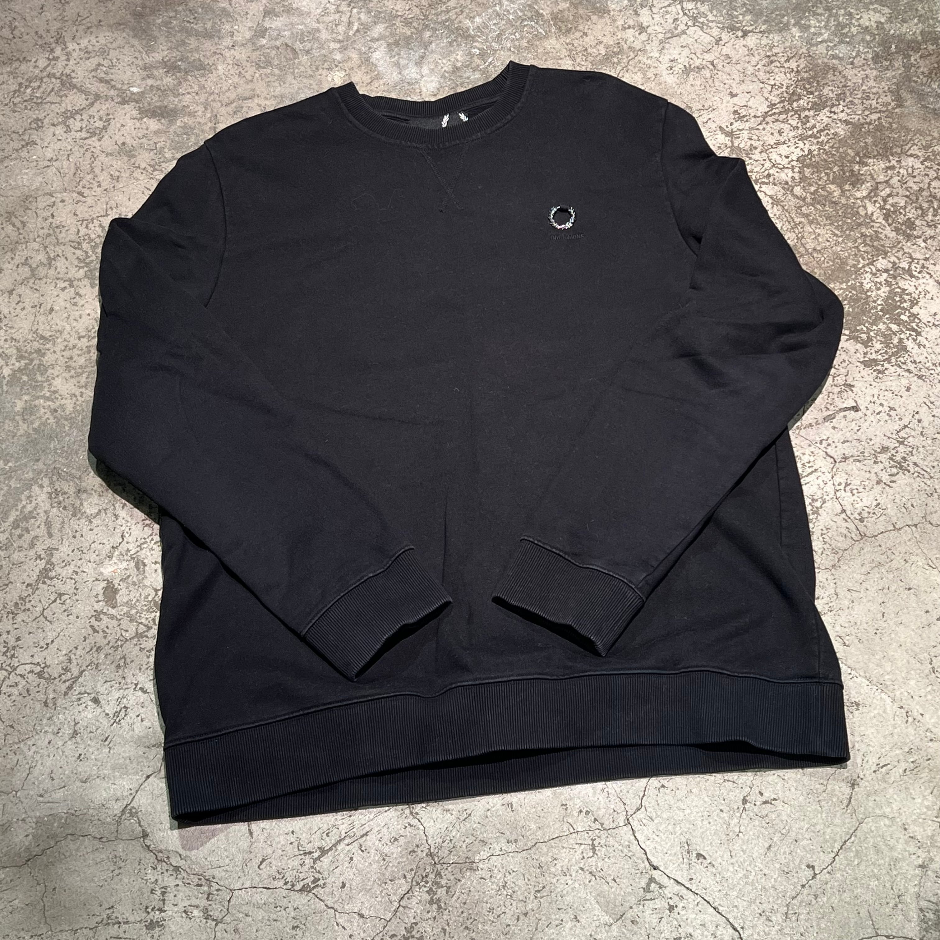 RAF SIMONS×FRED PERRY 　ラフシモンズ フレッドペリー　クルーネックスウェット SM7069　SIZE XL【表参道t03】 |  ブランド古着Brooch powered by BASE