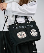 【直営限定ITEM】-TYPE F- パッチ×ペイントコンパクト3wayバッグ (BLACK) CQ-49501H