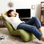 日本製カバーリングリクライニング一人掛け座椅子リクライニングチェア Calmy