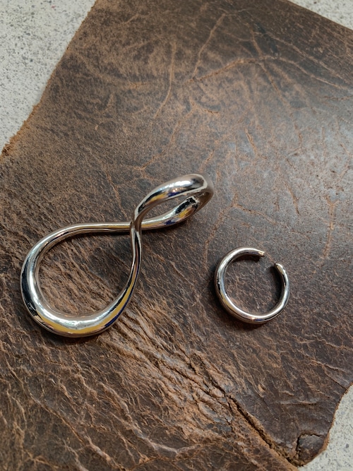 Soierie  Connect eight loop ring (large 2p) Silver