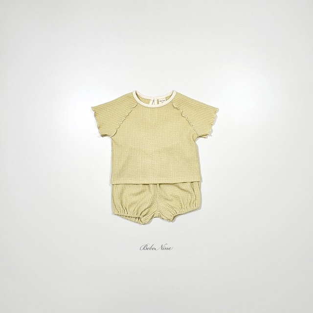 《予約》bebe nine ¨ bebe) picnic bloomer set ¨ 26summer