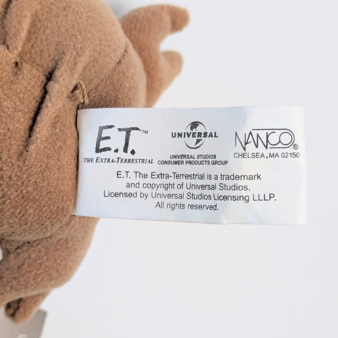 ☆DEADSTOCK / VINTAGE 90'☆【 E.T. ぬいぐるみキーホルダー 】US