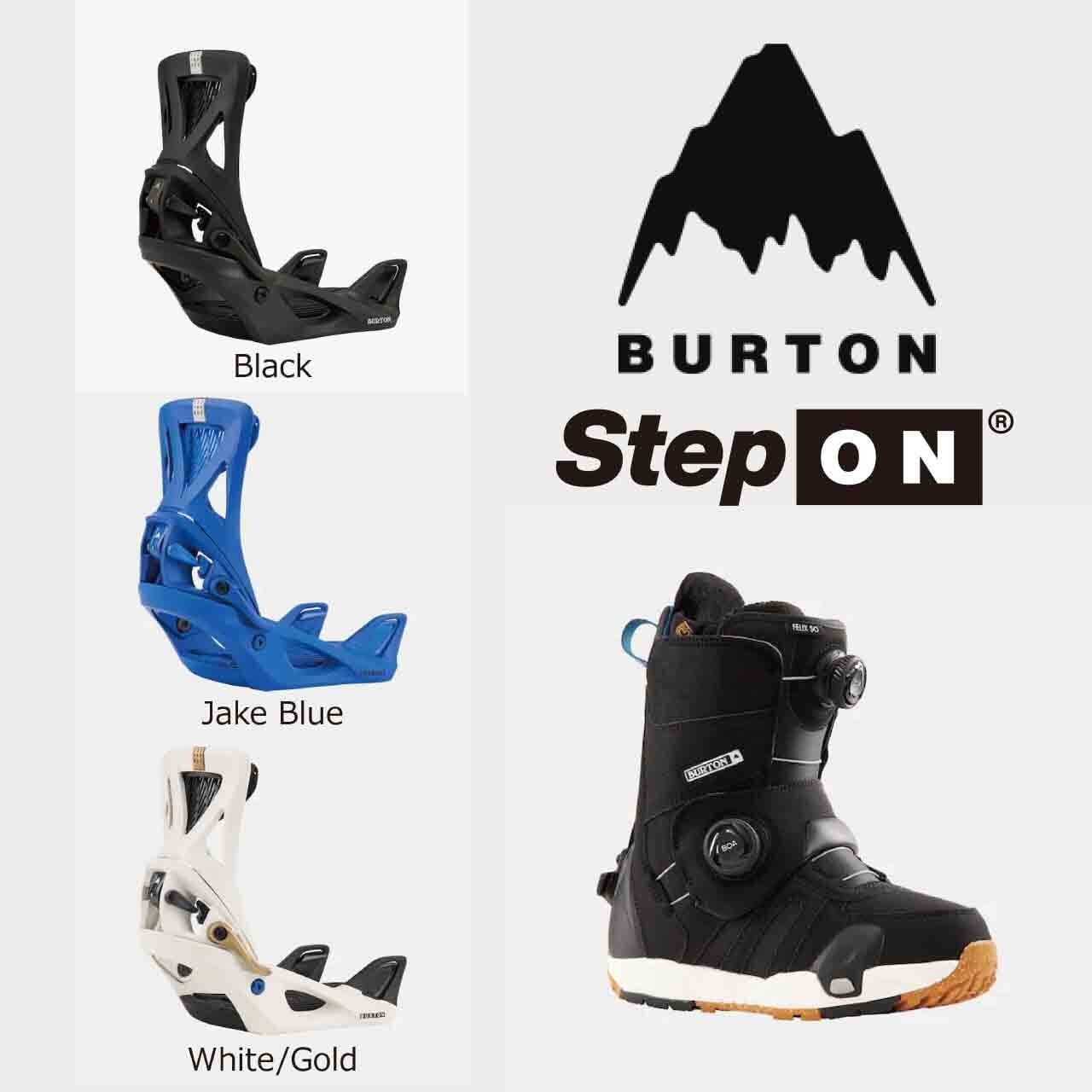 23-24年モデル BURTON .『 ESCAPEDE STEP ON 』×『 FELIX STEP ON