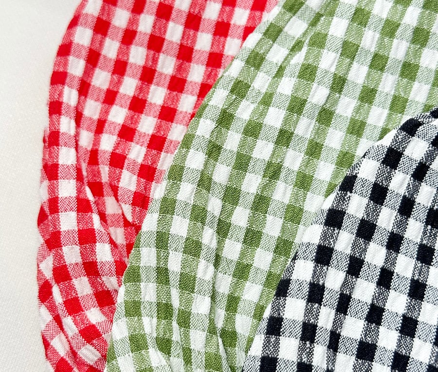 gingham frill dress S ~ XL 3color / 犬服 ワンピース 夏 韓国犬服 ギンガム チェックフリル ノースリーブ ドレス 涼しい ドッグウェア