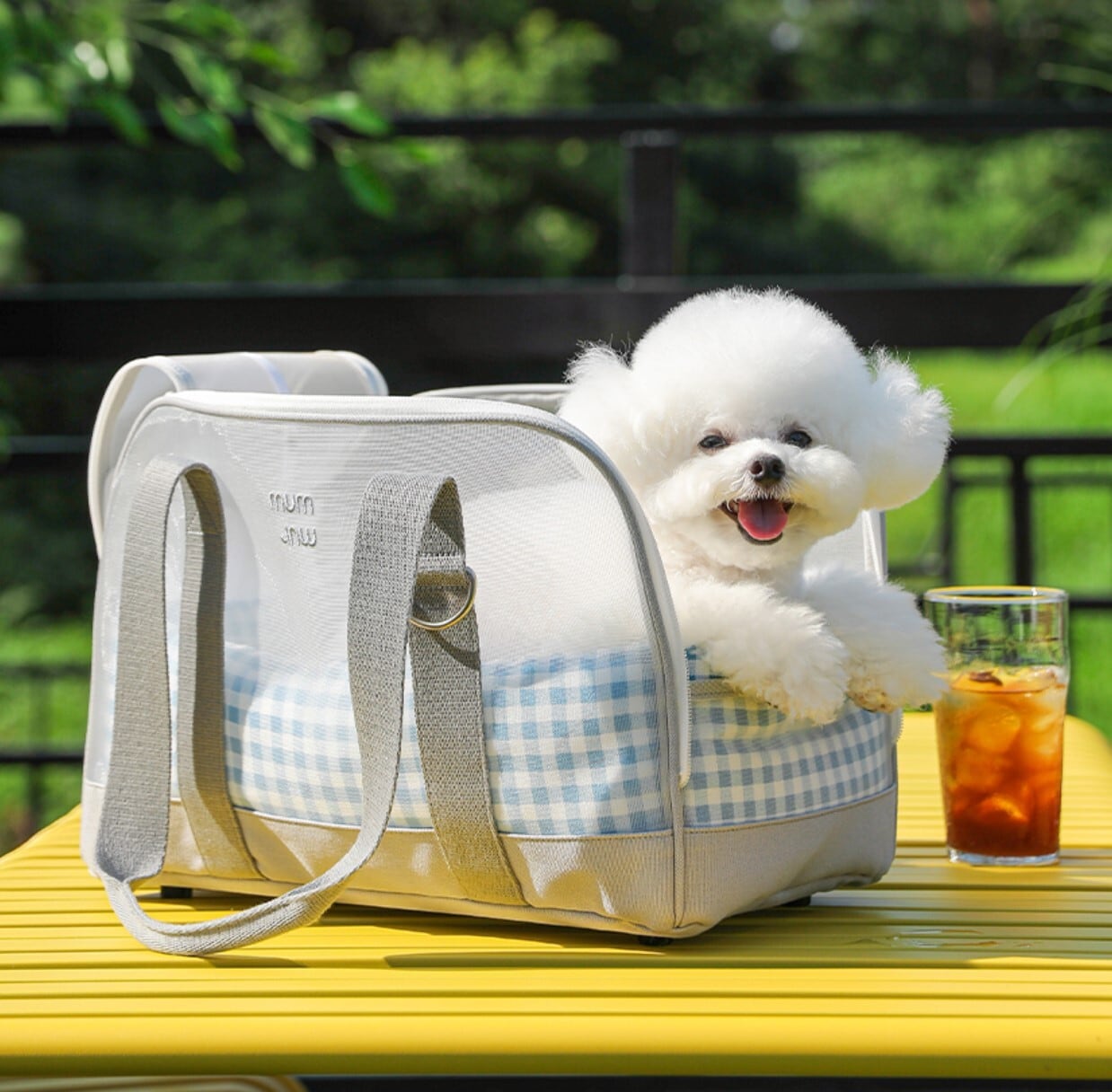 韓国ブランドmummurペットキャリーバッグ 予約【mummur】Windy Bag (Gray) | haneulpet