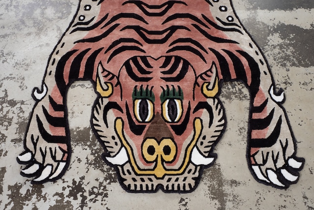 Tibetan Tiger Rug 《Lサイズ•シルク116》チベタンタイガーラグ