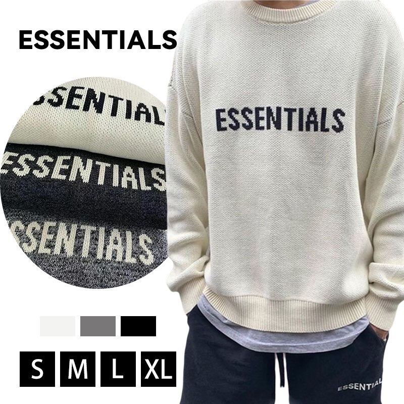 エッセンシャルズ ESSENTIALS FOG ニット　セーター　男女兼用 M