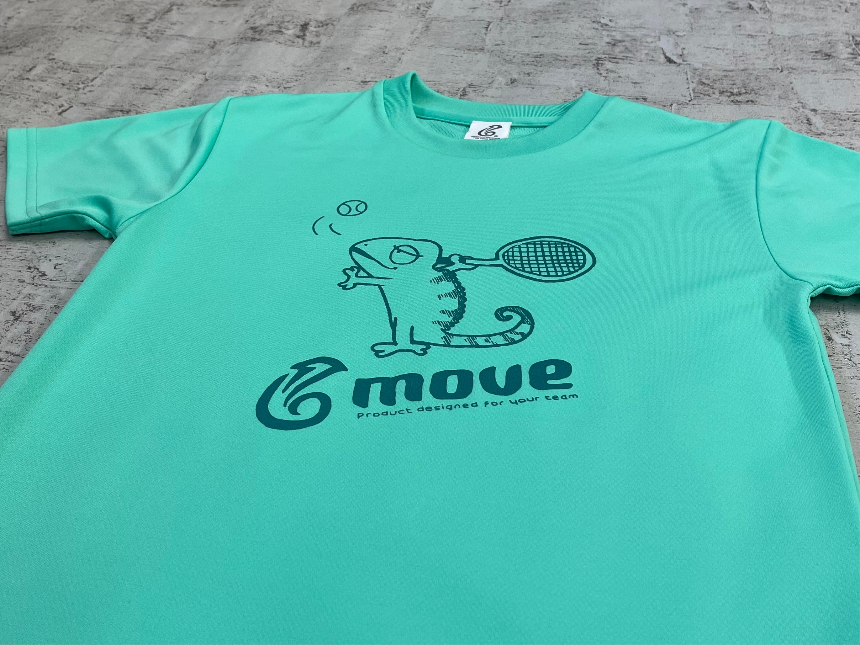 ジュニア ドライTシャツ 25JTC【mint × green】