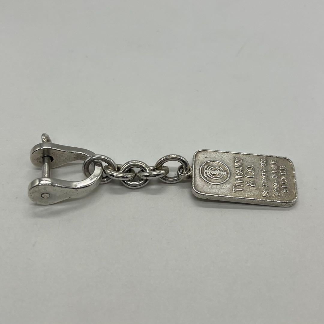 ティファニー TIFFANY インゴットプレート シャックル キーリング | Refind