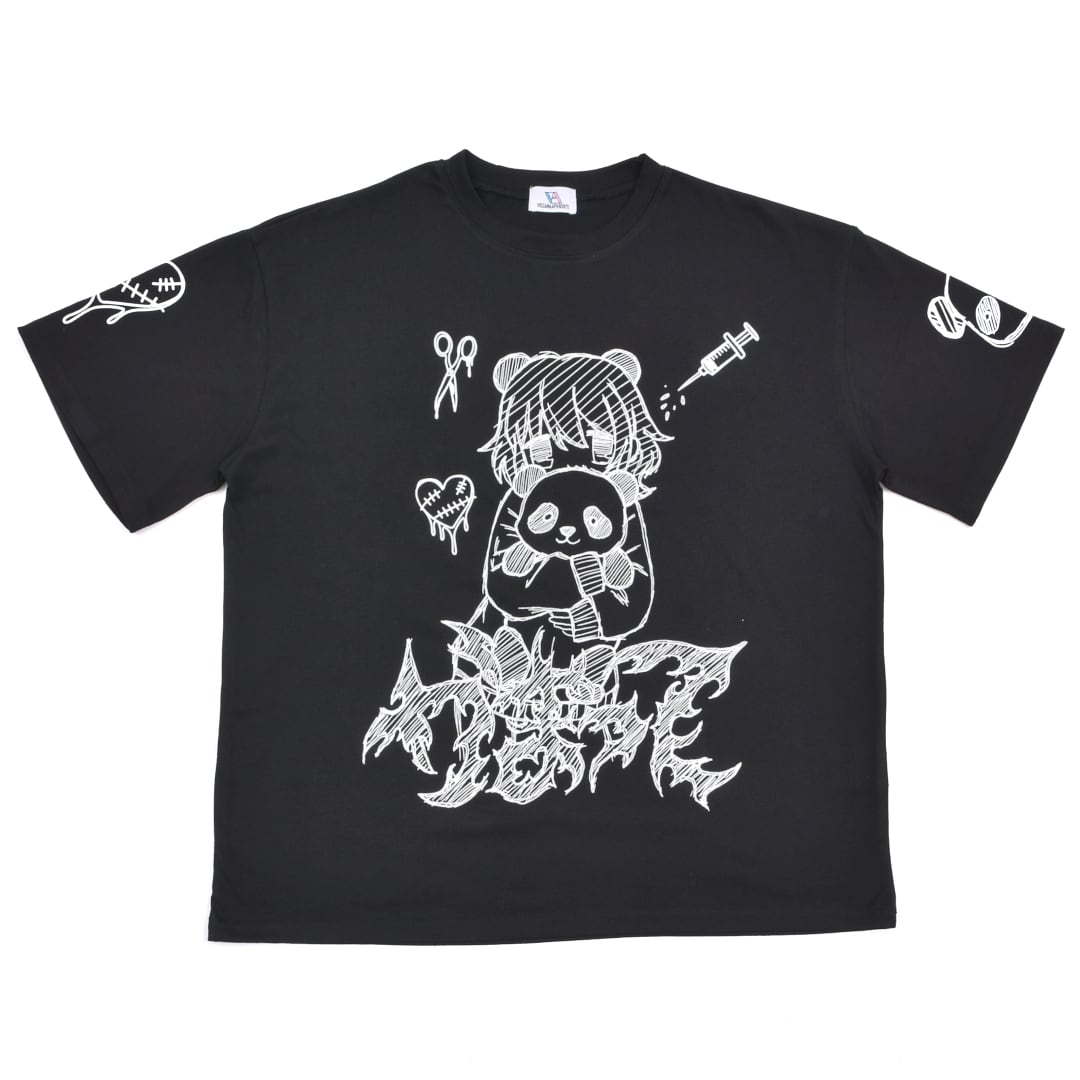 ⚠️パンダ 新作】パンダガールTシャツ | VOLCAN&APHRODITE 公式通販