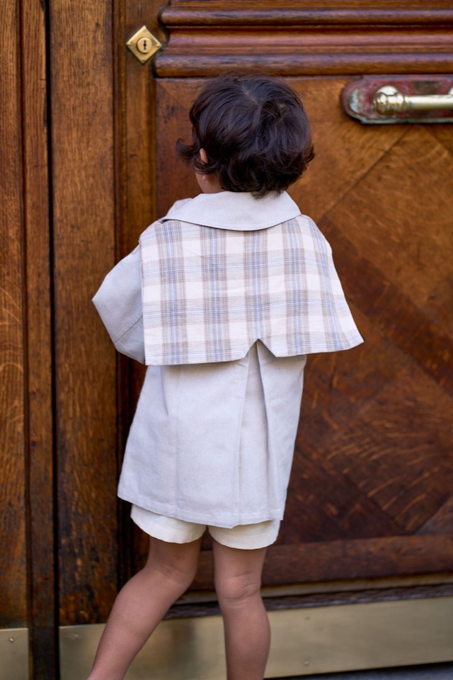 【MaisonMarelle】送料無料jacket VOLTAIRE- celadon beige