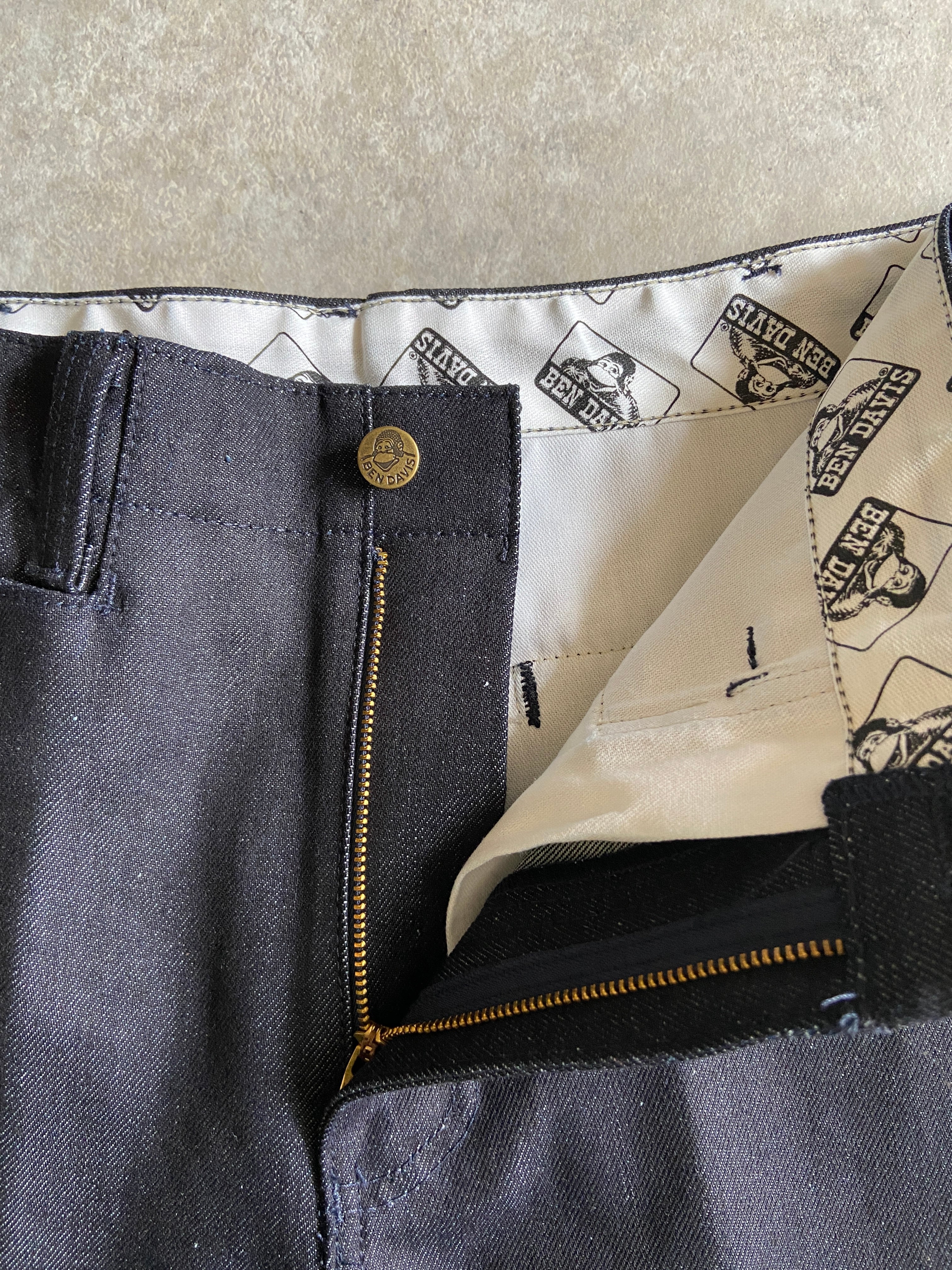 新品 BEN DAVIS GORILLA CUT Denim Pants W30~36 L30 | ROGER'S used