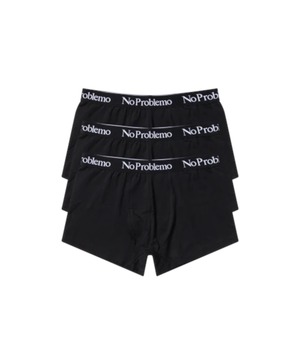 No Problemo / NP00042.05 BOXER BRIEFS MULTI PACK (BLACK)