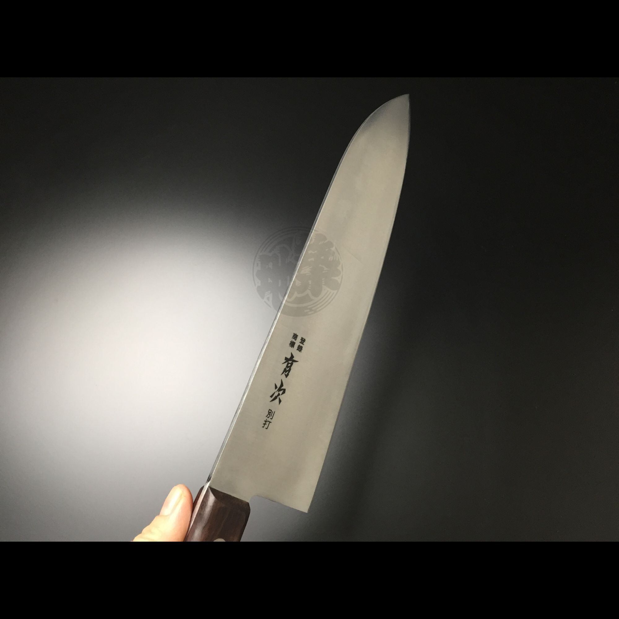 有次 包丁 牛刀 300mm 冷凍用 幅広 合金鋼【送料無料】 日本製 築地 有次 包丁 牛刀 300mm 冷凍用 幅広 合金鋼【送料無料】 日本製 築地