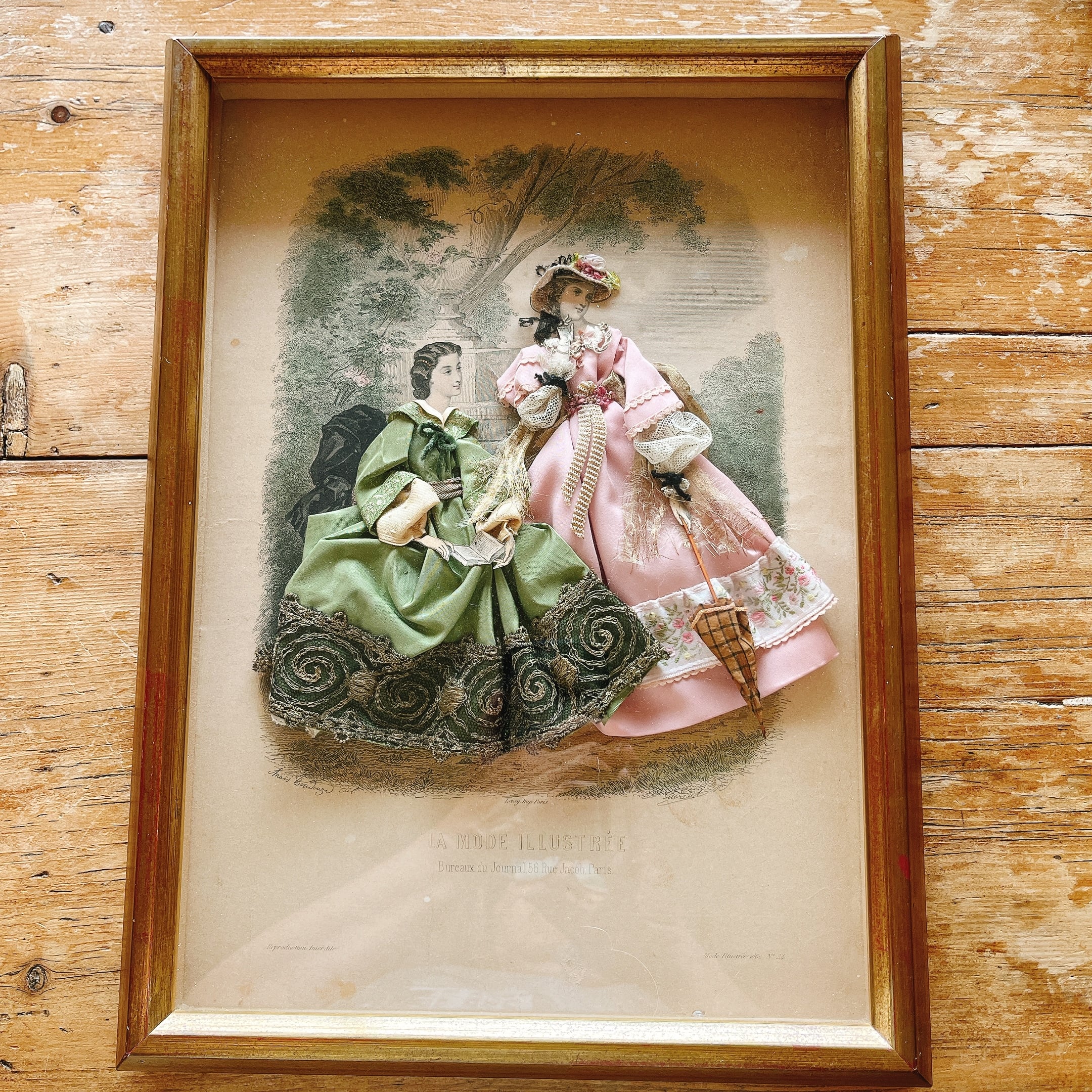 C パリの美しいモード画 | gc.brocante