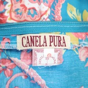 フラメンコ 衣装 CANELA PURA ファルダ スカート ブルー系 ピンク系 ホワイト系 青 青緑 ピンク 赤 リボン ペイズリー 柄 模様 ボランテ フリル 花柄 おしゃれ レディース ダンス パーティ 発表会 かわいい 上品 華やか 舞台衣装