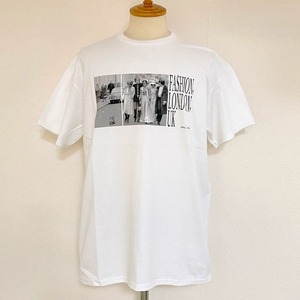【GOOD ROCK SPEED】LIFE Photo Print T-shirts(FASHION UK)　White