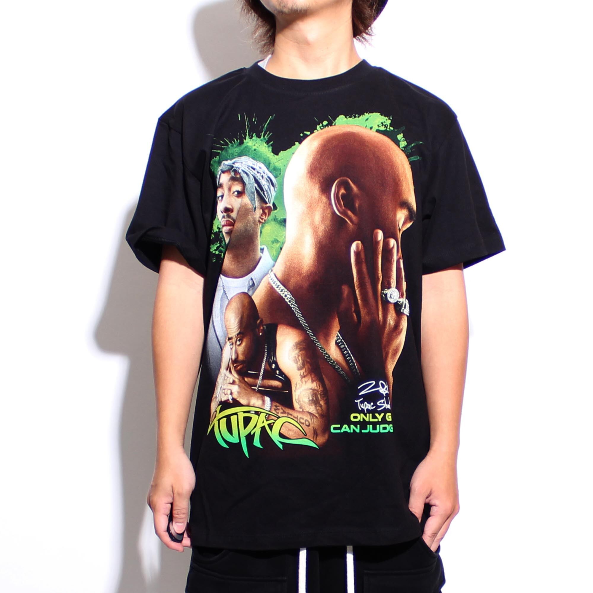 90s 2pac tシャツ　キャップセット