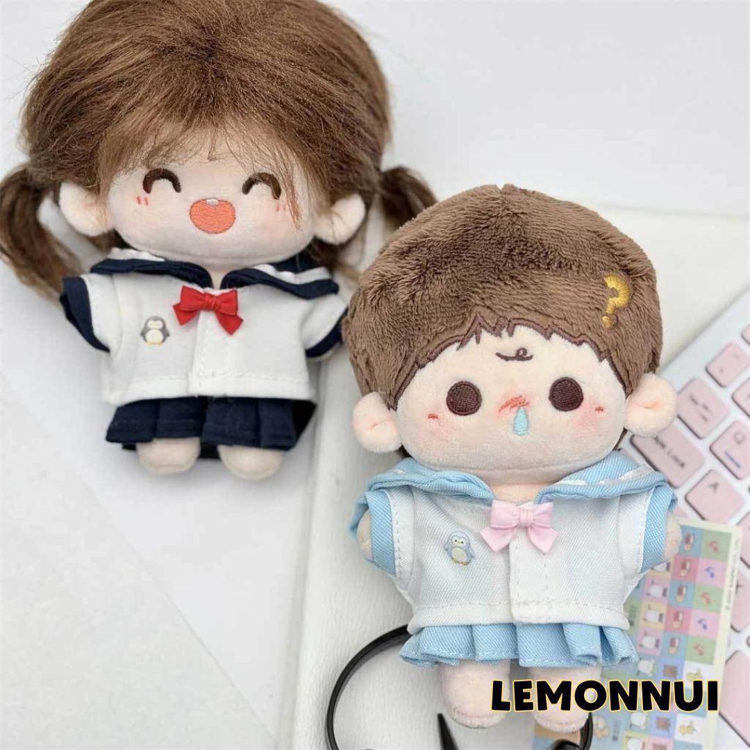 10cm 12cm ぬい服 着せ替え ぬい活 推し活 夏服 ペンギン マリン