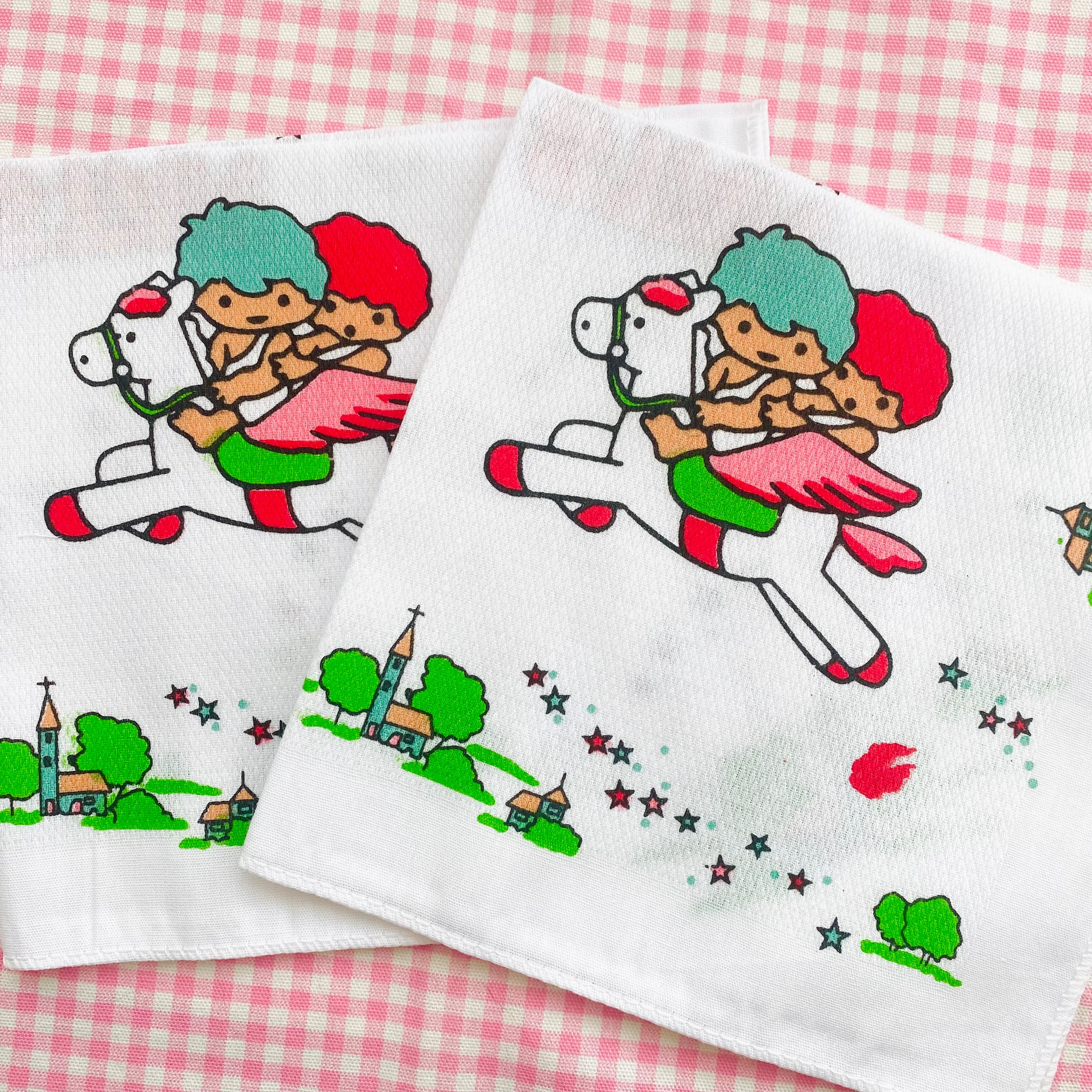 【Miyuki様限定】フェイラー リトルツインスターズ ハンカチ&ランバン Miyuki様限定】フェイラー リトルツインスターズ ハンカチ