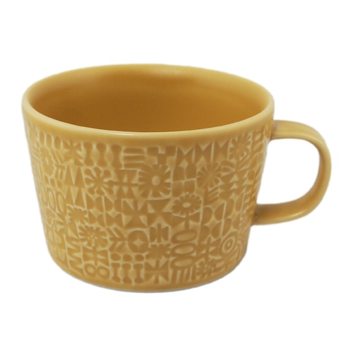 BIRDS' WORDS（バーズワーズ） Patterned Mug yellow