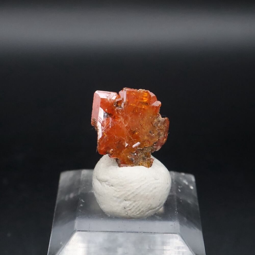 モリブデン鉛鉱 ウェルフェナイト 結晶 0.7g WF185 天然石 鉱物 原石