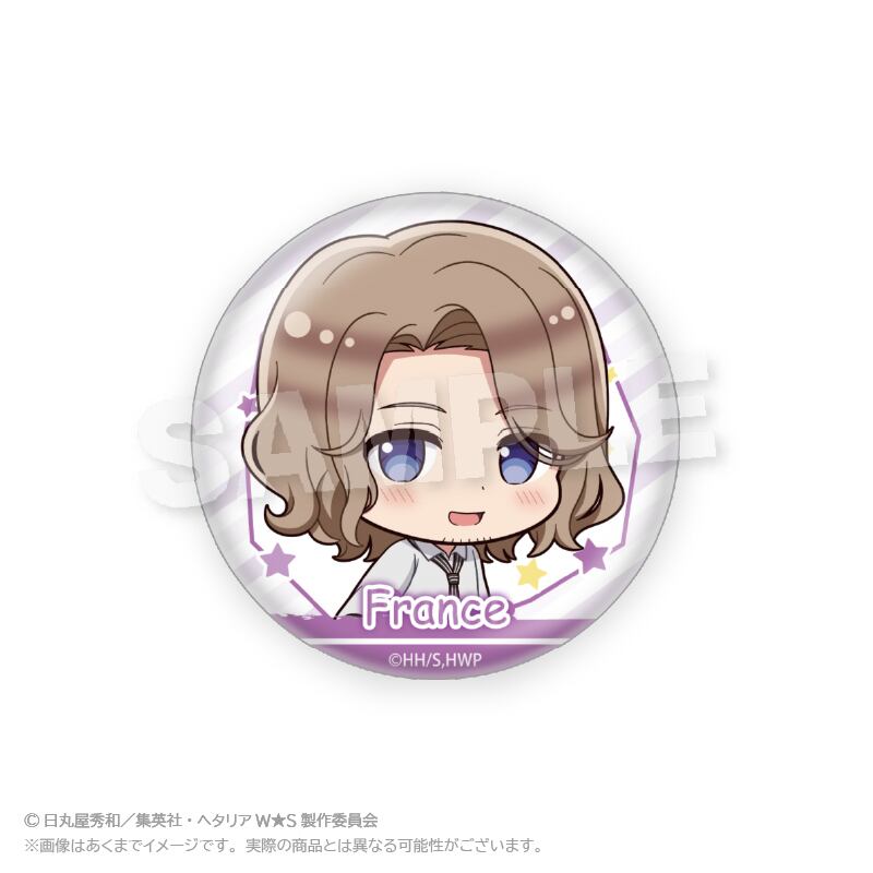 ヘタリア World☆Stars」トレーディング缶バッジ 遊具ver. | ワイワイ