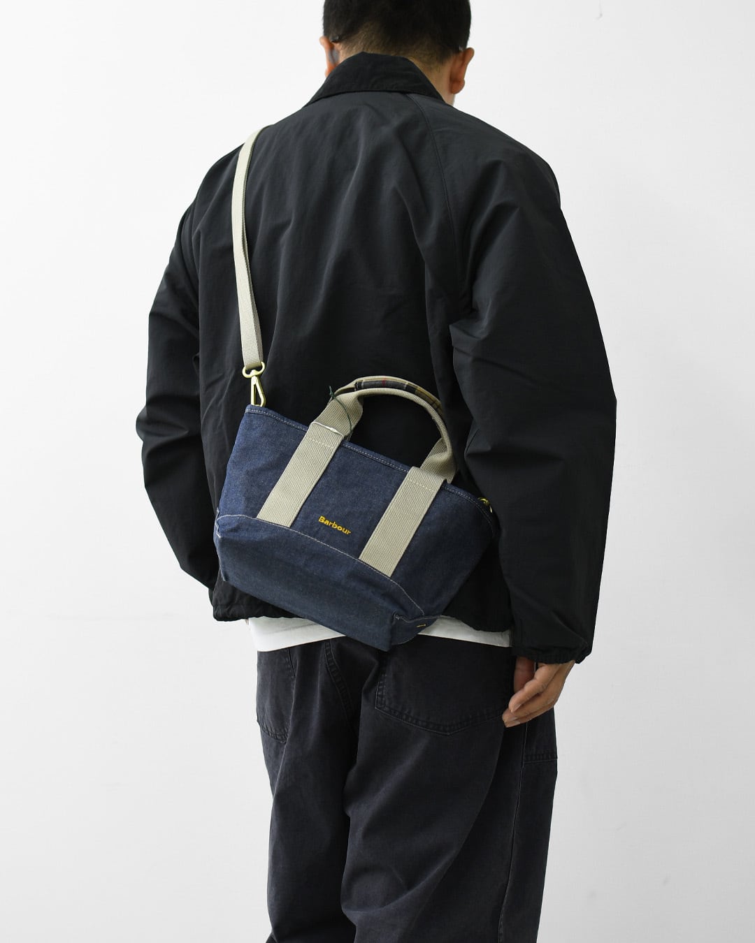 Barbour [バブアー] Mya mini denim tote bag [LBA0539] Mya