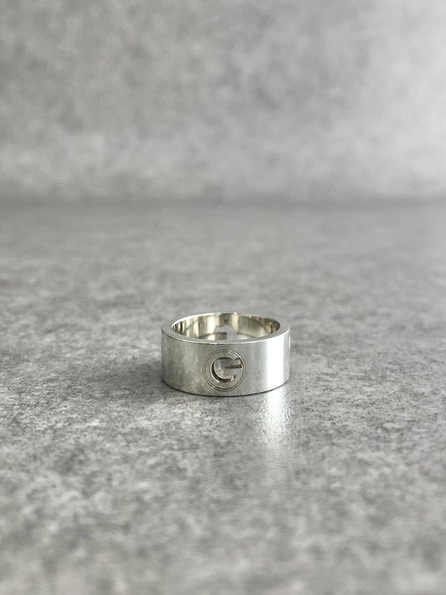 GUCCI グッチ リング シルバー Gロゴ 925 指輪 12号 vintage ヴィンテージ オールド r5mxhd