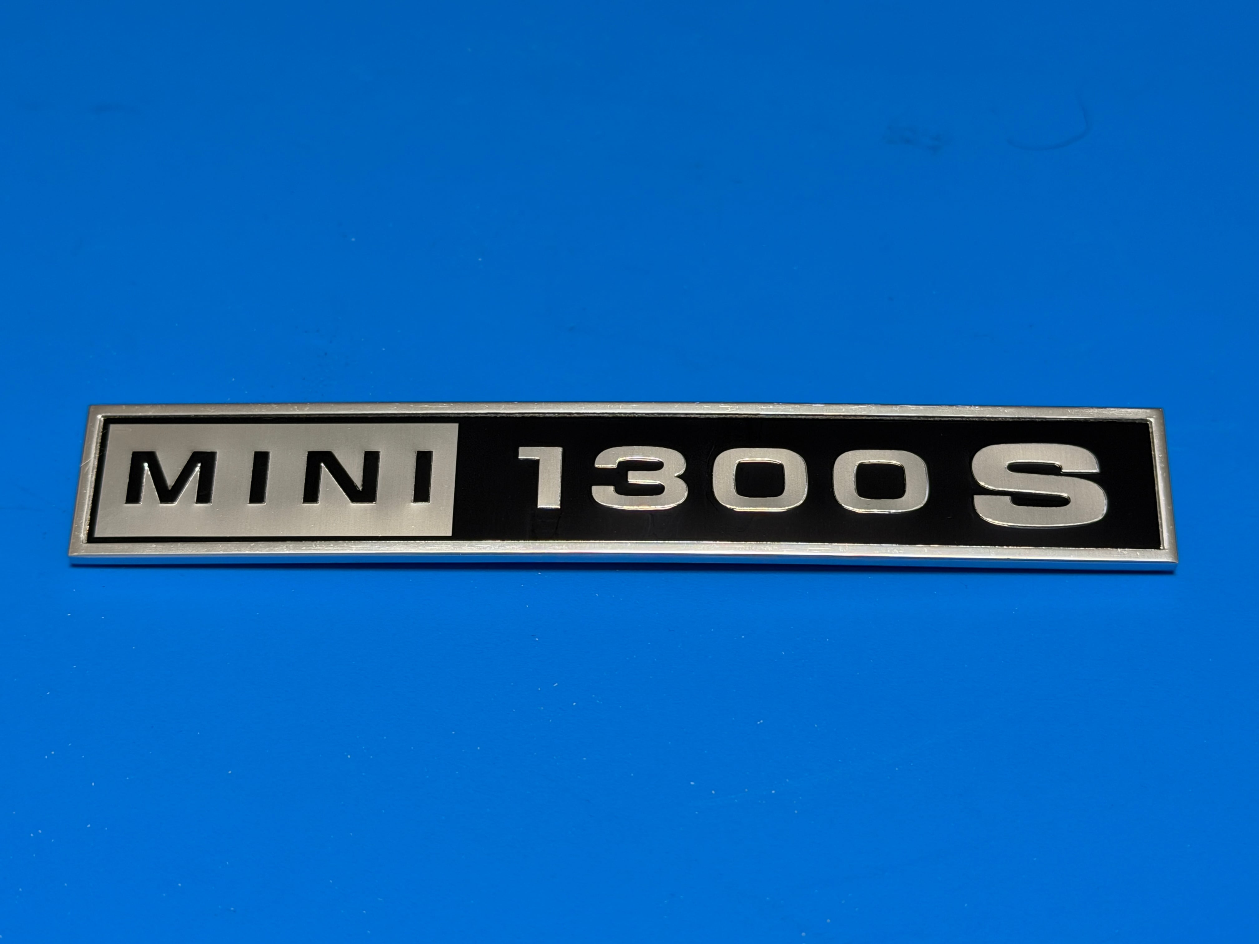 トランクバッジ MINI1300S リプロダクション 日本製